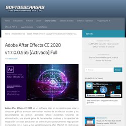 Adobe After Effects CC 2020 v17.0.0.555 [Activado] Full