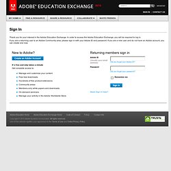 Adobe Education Exchange