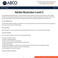 Adobe Illustrator Level 2