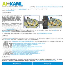 Adobe Illustrator to XAML Export