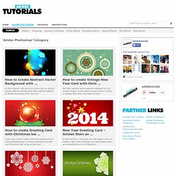 Adobe Photoshop tutorials