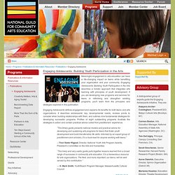 National Guild - Engaging Adolescents – National Guild for Community Arts Education