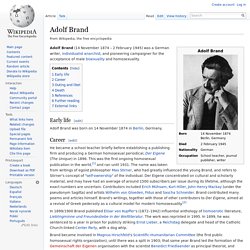 Adolf Brand