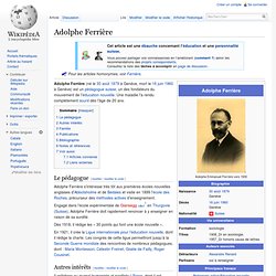 Adolphe Ferrière
