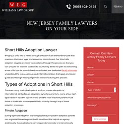 Short Hills Adoption Lawyer