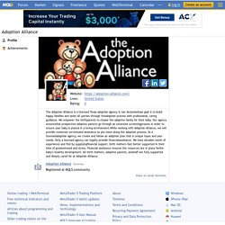 Adoption Alliance - adoptionalliance - Trader's profile - MQL5.community