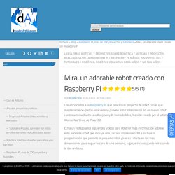 Mira, un adorable robot creado con una Raspberry Pi