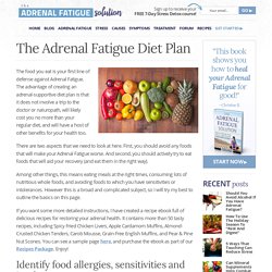 The Adrenal Fatigue Diet Plan