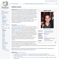 Adrian Lamo- Pirate informatique