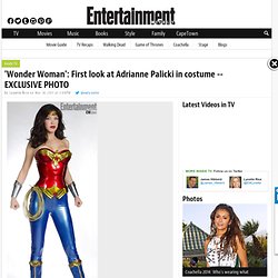 `Wonder Woman': First look at Adrianne Palicki in costume