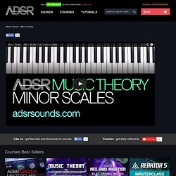 ADSR - Music Theory - Minor Scales