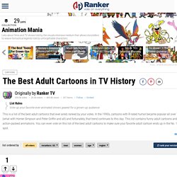 Top Animated Shows for Adults