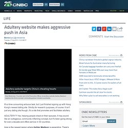 Adultery website makes aggressive push in Asia