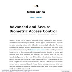 Find the Biometric Access Control System Provides