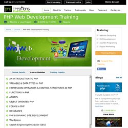PHP Courses Training Classes Institute in Nagpur