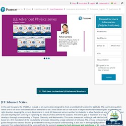 Pearson Jee Mains & Advanced Books: Physics, Chemistry, Mathematics