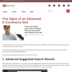 5 Traits of an Advanced E-Commerce Site