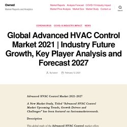 Industry Future Growth, Key Player Analysis and Forecast 2027