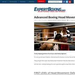Advanced Boxing Head Movement (PART 1) – The Evasion Dance