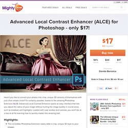 Advanced Local Contrast Enhancer (ALCE) for Photoshop