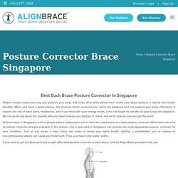 Posture Corrector Singapore