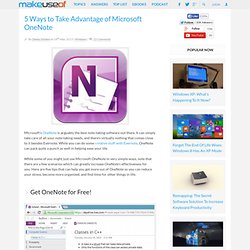 5 Ways to Take Advantage of Microsoft OneNote