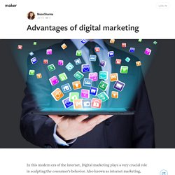 Advantages of digital marketing