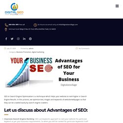 SEO and Business Promotion - digitalseovillage