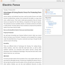 Affordable Electric Fence Insulators Online