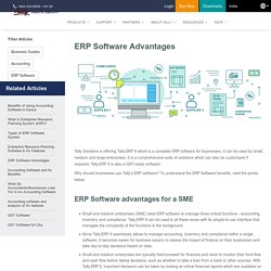 Advantages of ERP Software for Enterprises