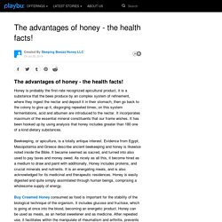 The advantages of honey – the health facts!