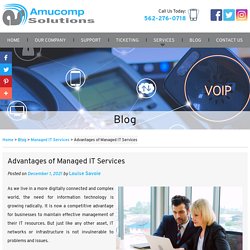 Advantages of Managed IT Services