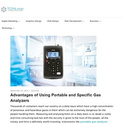 Advantages of Using Portable and Specific Gas Analyzers