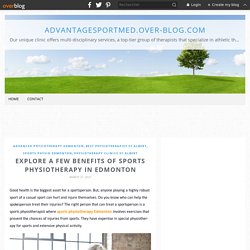 Explore A Few Benefits of Sports Physiotherapy in Edmonton
