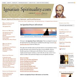 An Ignatian Prayer Adventure – Spiritual Exercises Online Retreat