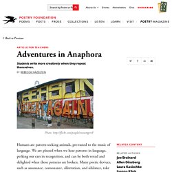Adventures in Anaphora by Rebecca Hazelton