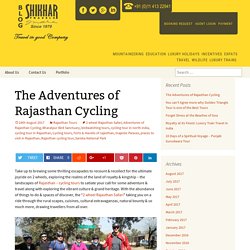 The Adventures of Rajasthan Cycling