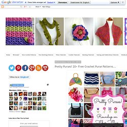 Pretty Purses! 20+ Free Crochet Purse Patterns...