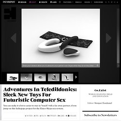 Adventures In Teledildonics: Sleek New Toys For Futuristic Computer Sex