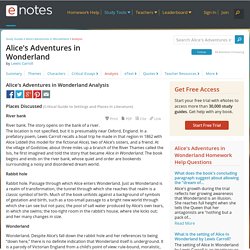 Analysis Of The Book Alice Adventures