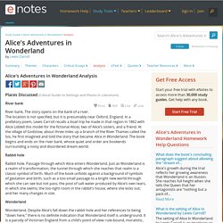 Alices Adventure In The Wonderland Analysis