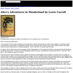 Alice's Adventures in Wonderland by Lewis Carroll book review