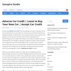 Lease to Buy Your New Car