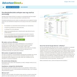 Advertentieruimte verkopen via Adverteerdirect.nl
