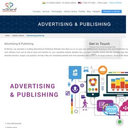 Advertisement website design development agency in USA