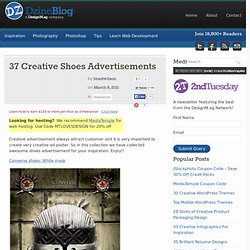 37 Creative Shoes Advertisements at DzineBlog