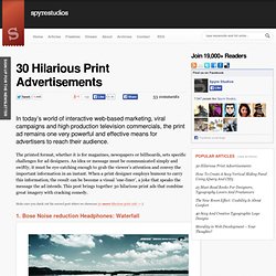 30 Hilarious Print Advertisements