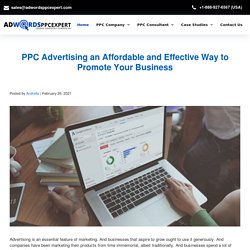 PPC Advertising an Affordable and Effective Way to Promote Your Business