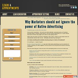 Why Marketers should not ignore the power of Native Advertising