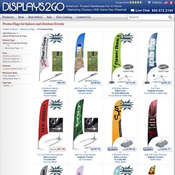 Promo flags are perfect for special events and outdoor activities! Advertising flags banners help to increase your companies visibility at a big convention! Buy this promo flag with your custom printed graphics today!